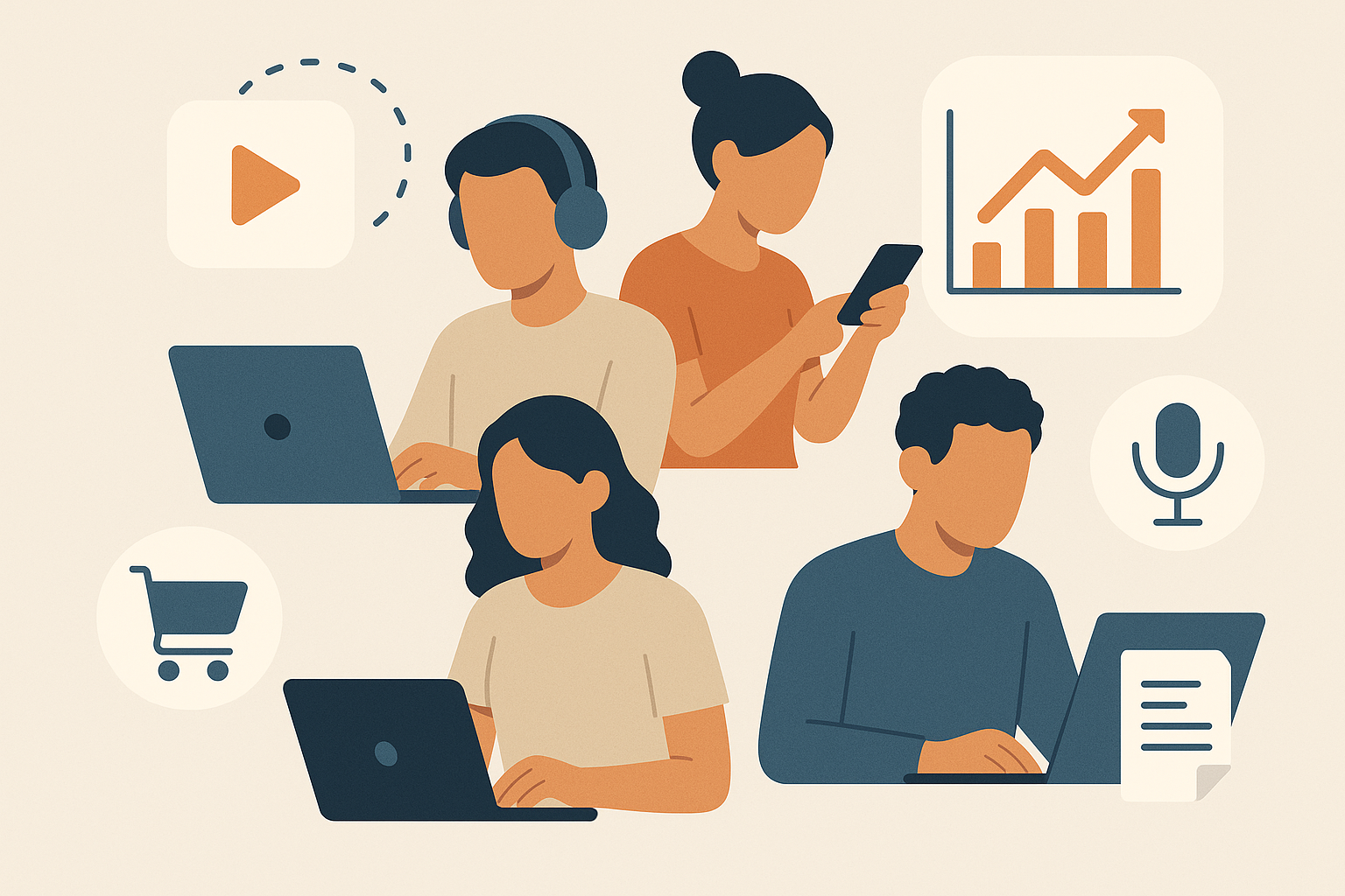 Marketing d'influence : évolutions pour créateurs indépendants